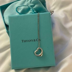 Tiffany & Co Elsa Peretti Open Heart Pendant - 16 mm